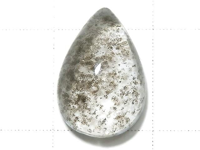 [Video][One of a kind] High Quality Moss Aquamarine AAA- Cabochon 1pc NO.130