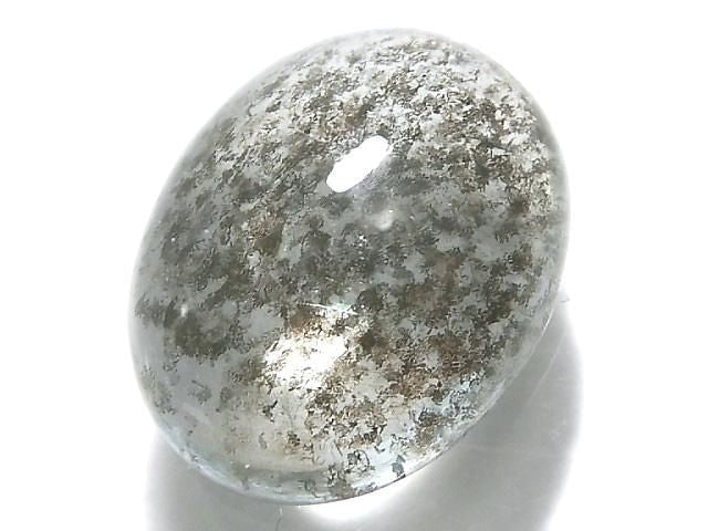 [Video][One of a kind] High Quality Moss Aquamarine AAA- Cabochon 1pc NO.132