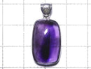 [Video][One of a kind] Phantom Amethyst Moldavite Pendant Silver 925 NO. 13