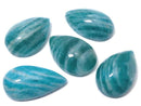 [Video][One of a kind] Amazonite AAA- Cabochon 5pcs Set NO. 10