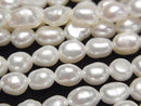 [Video] Fresh Water Pearl AA Baroque 6-7mm White 1strand beads (approx. 13 inches/33 cm)