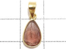 [Video][One of a kind] Elestial Quartz AAA Pendant 18KGP NO.382