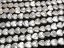 [Video] Fresh Water Pearl AA+ Heart 12x12mm White 1strand beads (approx. 15 inches/36 cm)