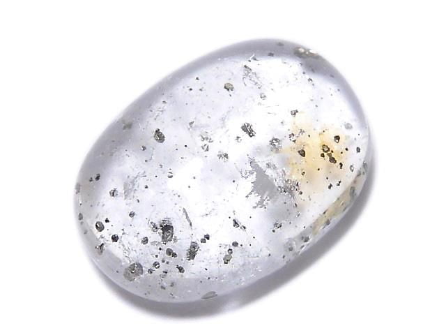 [Video][One of a kind] Pyrite in Quartz Loose stone 1pc NO.33