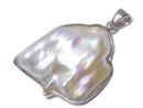 [Video][One of a kind] Fresh Water Pearl Keshi Pearl Pendant Silver925 NO.29