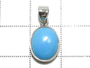 [Video][One of a kind] Kingman Turquoise AAA- Pendant Silver925 NO.315