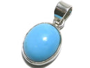 [Video][One of a kind] Kingman Turquoise AAA- Pendant Silver925 NO.316