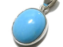 [Video][One of a kind] Kingman Turquoise AAA- Pendant Silver925 NO.323