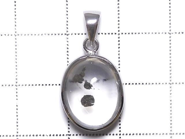 [Video][One of a kind] Pyrite in Quartz Pendant Silver925 NO.31