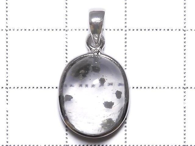 [Video][One of a kind] Pyrite in Quartz Pendant Silver925 NO.32
