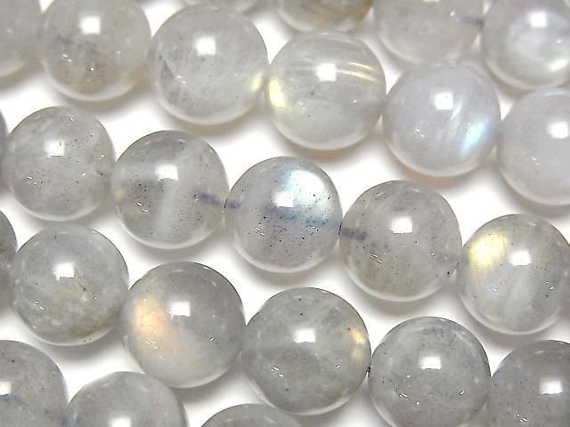 [Video] Labradorite AA+ Round 10mm half or 1strand beads (approx. 15 inches/36 cm)