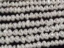 [Video] Shell Pearl White Nuggets 10-13mm 1strand beads (approx. 15 inches/38 cm)
