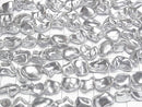 [Video] Shell Pearl Silver Nuggets 10-15mm 1strand beads (approx. 15 inches/38 cm)