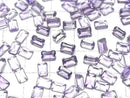 [Video] High Quality Amethyst AAA Loose Stone Rectangle Faceted 6x4mm 10pcs