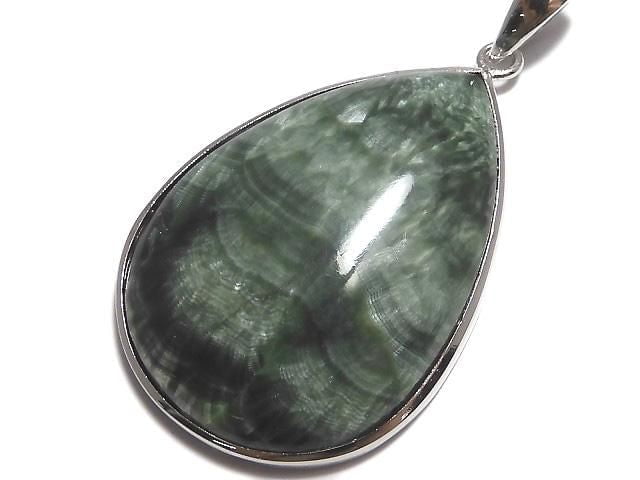 [Video][One of a kind] Seraphinite AAA Pendant Silver925 NO.33