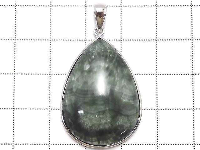 [Video][One of a kind] Seraphinite AAA Pendant Silver925 NO.33