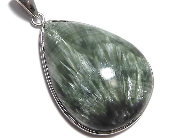 [Video][One of a kind] Seraphinite AAA Pendant Silver925 NO.34