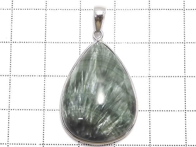 [Video][One of a kind] Seraphinite AAA Pendant Silver925 NO.34