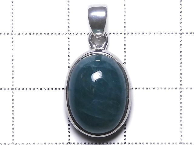 [Video][One of a kind] Grandidierite AAA Pendant Silver925 NO.63
