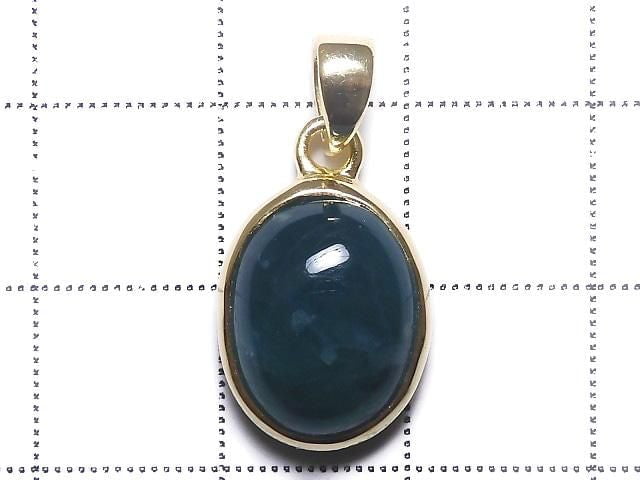 [Video][One of a kind] Grandidierite AAA Pendant 18KGP NO.66