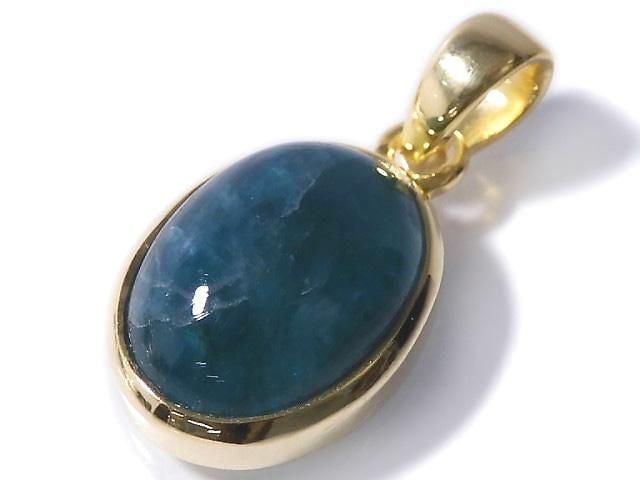 [Video][One of a kind] Grandidierite AAA Pendant 18KGP NO.69
