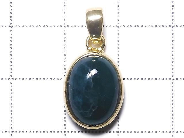 [Video][One of a kind] Grandidierite AAA Pendant 18KGP NO.69