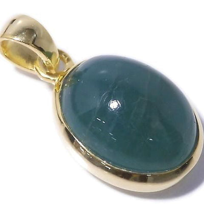 [Unique] Pendentif Grandidierite AAA 18KGP N°70
