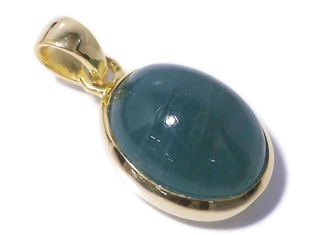 [Video][One of a kind] Grandidierite AAA Pendant 18KGP NO.70
