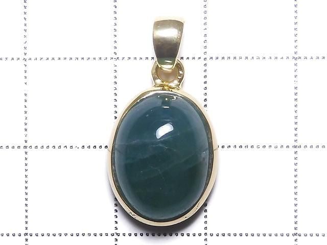 [Video][One of a kind] Grandidierite AAA Pendant 18KGP NO.70
