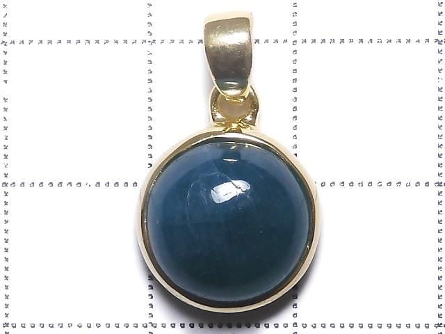 [Video][One of a kind] Grandidierite AAA Pendant 18KGP NO.71