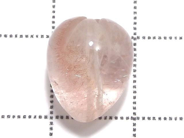 [Video][One of a kind] Natural Strawberry Quartz AAA Strawberry Beads 1pc NO.5