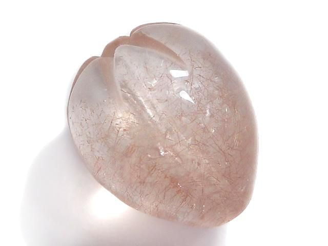 [Video][One of a kind] Natural Strawberry Quartz AAA Strawberry Beads 1pc NO.9