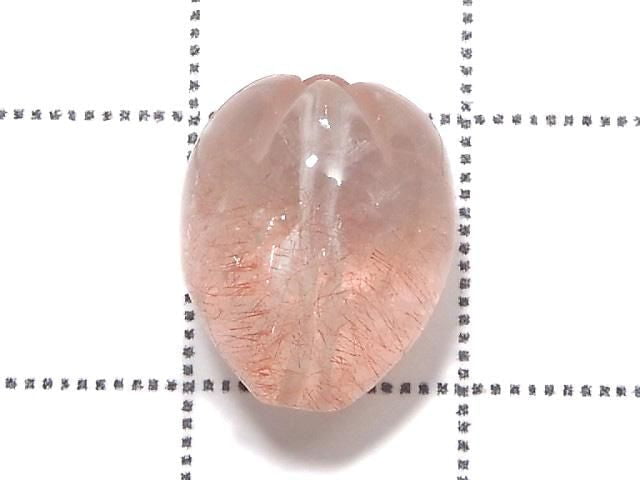 [Video][One of a kind] Natural Strawberry Quartz AAA Strawberry Beads 1pc NO.13
