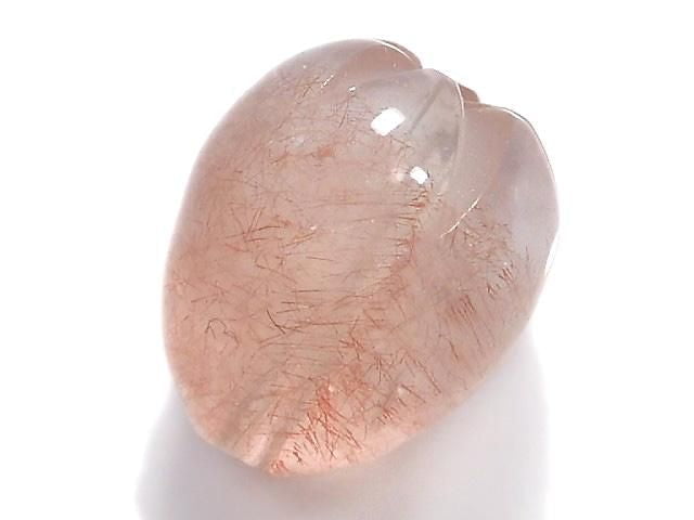 [Video][One of a kind] Natural Strawberry Quartz AAA Strawberry Beads 1pc NO.16