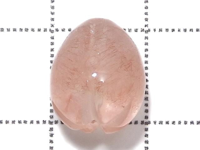 [Video][One of a kind] Natural Strawberry Quartz AAA Strawberry Beads 1pc NO.16