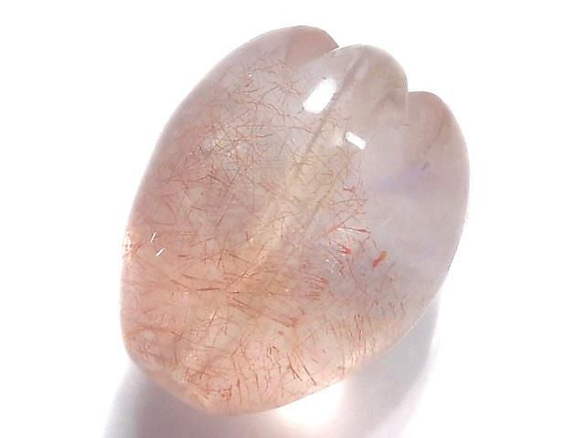 [Video][One of a kind] Natural Strawberry Quartz AAA Strawberry Beads 1pc NO.17