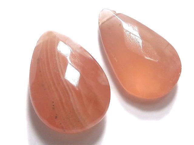 [Video][One of a kind] Peruvian Rhodochrosite AAA Beads 2pcs Set NO.7