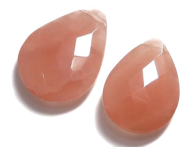 [Video][One of a kind] Peruvian Rhodochrosite AAA Beads 2pcs Set NO.10