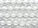 [Video] Crystal Quartz AAA- Round 8mm [2mm Hole] Half or 1strand beads (approx. 15 inches/38 cm)