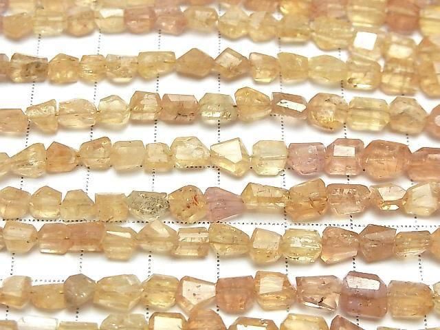 [Video] Imperial Topaz AA++ Faceted Nugget Half or 1strand beads (approx. 7 inches/18 cm)