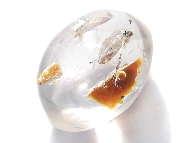 [Video][One of a kind] Oil in Quartz Loose stone 1pc NO.12