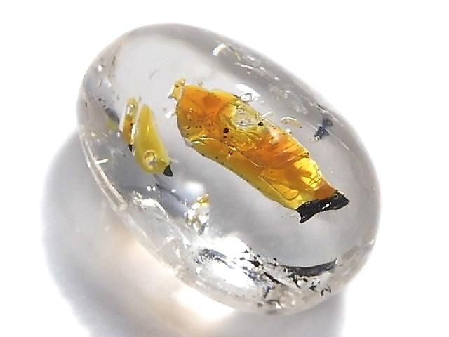 [Video][One of a kind] Oil in Quartz Loose stone 1pc NO.18