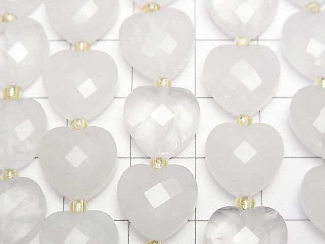 [Video] High Quality! Crystal Vertical Hole Heart Cut 11x12mm Half or 1strand beads (approx. 15inch/36cm)