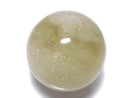 [Video][One of a kind] Libyan Desert Glass Sphere, Round 20.8mm 1pc NO.7