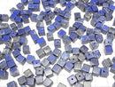 [Video] Lapislazuli AA+ Cube 6x6x6mm [Half Drilled Hole] 4pcs