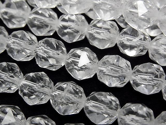 [Video] Crystal AA++ Star Faceted Round 10mm half or 1strand beads (approx. 15 inches/36 cm)