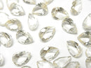 [Video]High Quality Scapolite Loose stone Pear shape Faceted 7x5mm 2pcs