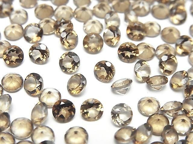 [Video] Brown Flash Crystal AAA- Loose stone Round Faceted 4x4mm 10pcs