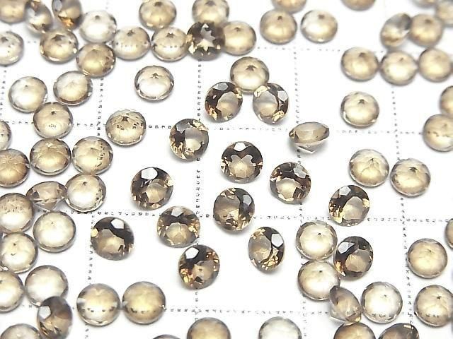 [Video] Brown Flash Crystal AAA- Loose stone Round Faceted 4x4mm 10pcs