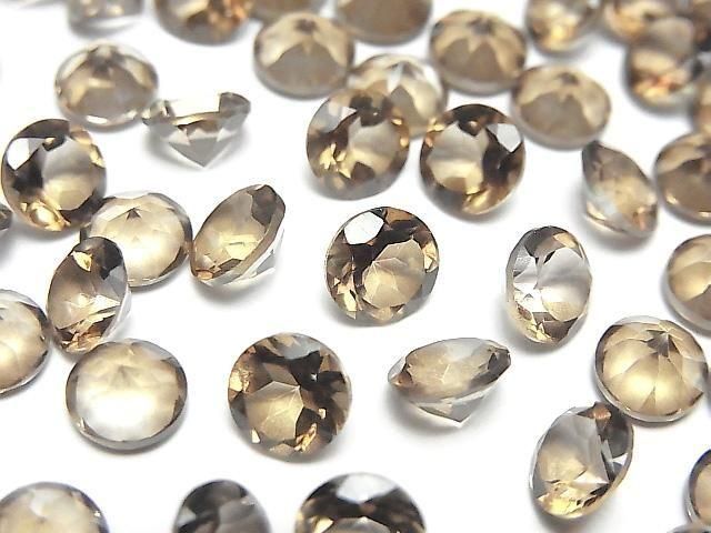 [Video] Brown Flash Crystal AAA- Loose stone Round Faceted 6x6mm 5pcs